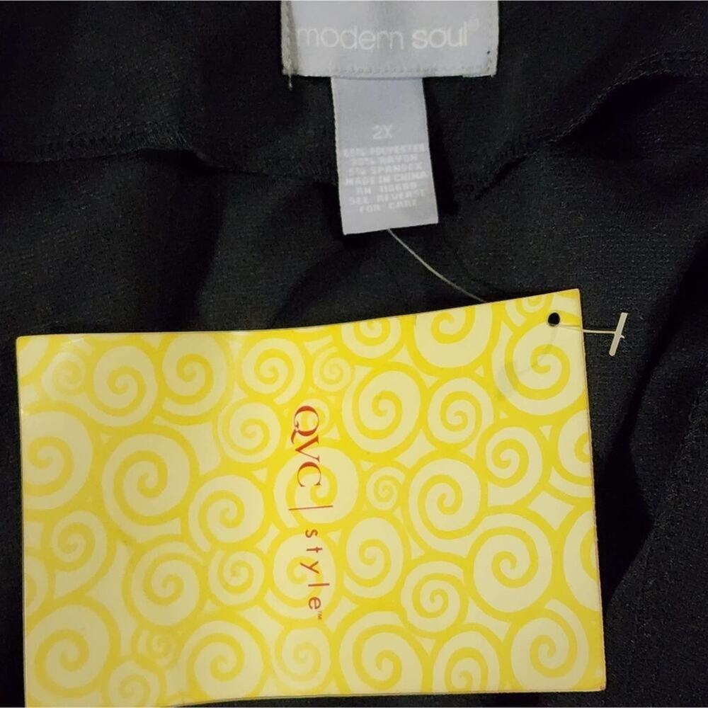 Modern‎ Soul black super cozy cardigan plus size 2X new!!! - Picture 6 of 6